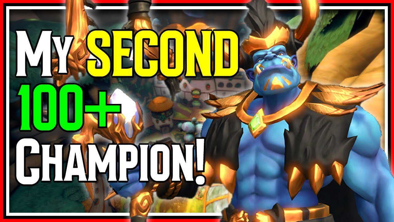 I Earned a Level 100 GROHK in Paladins! - Paladins Grohk Gameplay