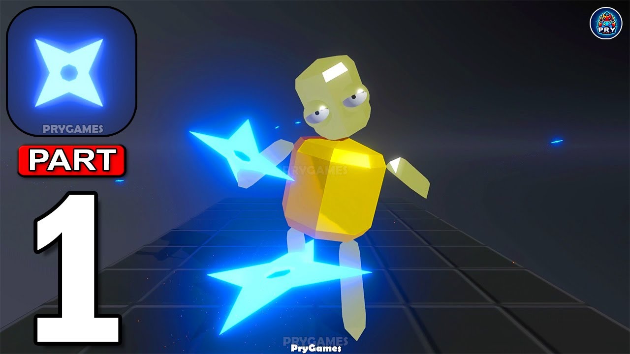Shuriken Cut - Gameplay Walkthrough Part 1 All Levels (Android, iOS)