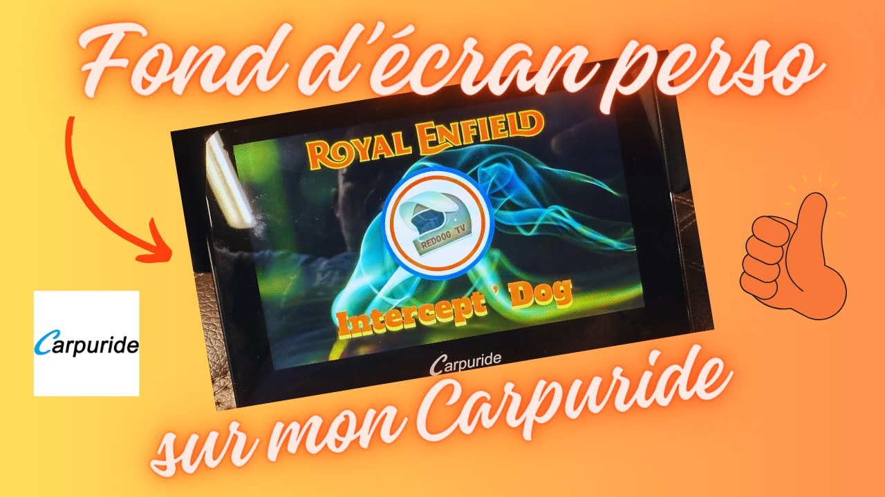 TUTO/ Comment avoir un écran de démarrage personnalisé pour ton écran Carpuride W502,W702 etc ... ?