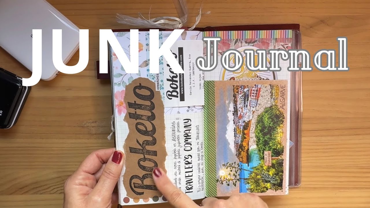 📔 USOS DE TRAVELER'S NOTEBOOK · Parte 1: Junk Journal #junkjournal