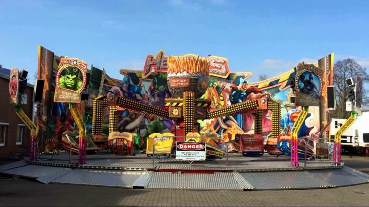 Fahrgeschäfte Öcher Sommerbend (Kirmes, Kermis Aachen/Aken) 2018