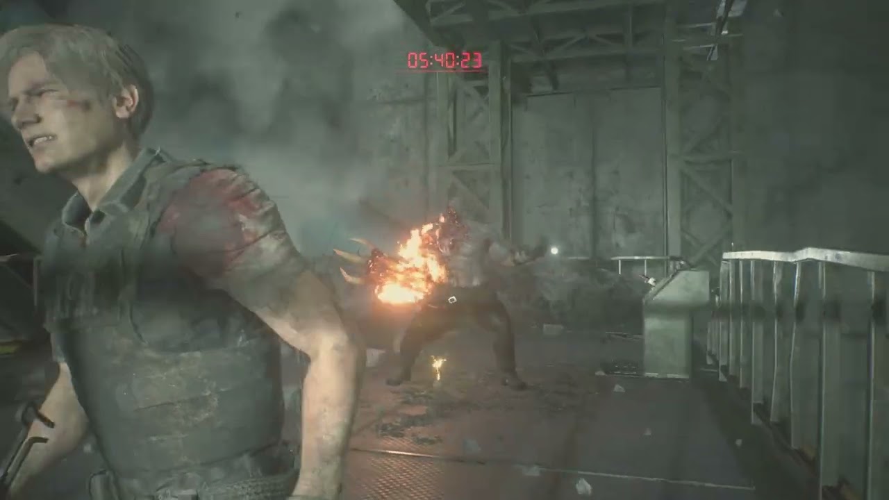 Resident Evil 2 Remake Boss Final #JOGANDO/TREINANDO EM OFF