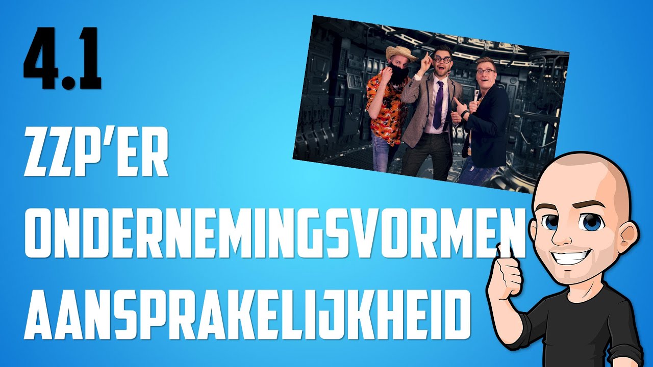 4.1 - Welke ondernemingsvormen zijn er en welke aansprakelijkheid hoort daarbij?