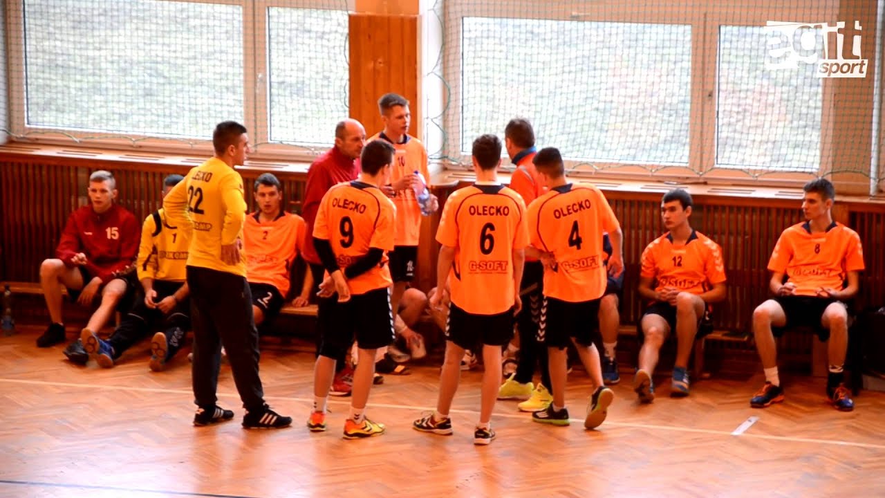 1/8 finałów MP juniorów: Szczypiorniak Olsztyn - Czarni Olecko 45:21 (6.02.2016r.)