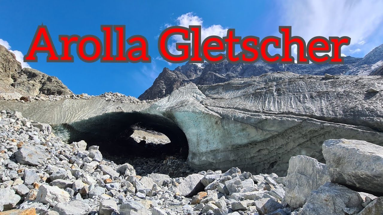 Arolla Gletscher - Val d'Hérens - Wallis - Schweiz