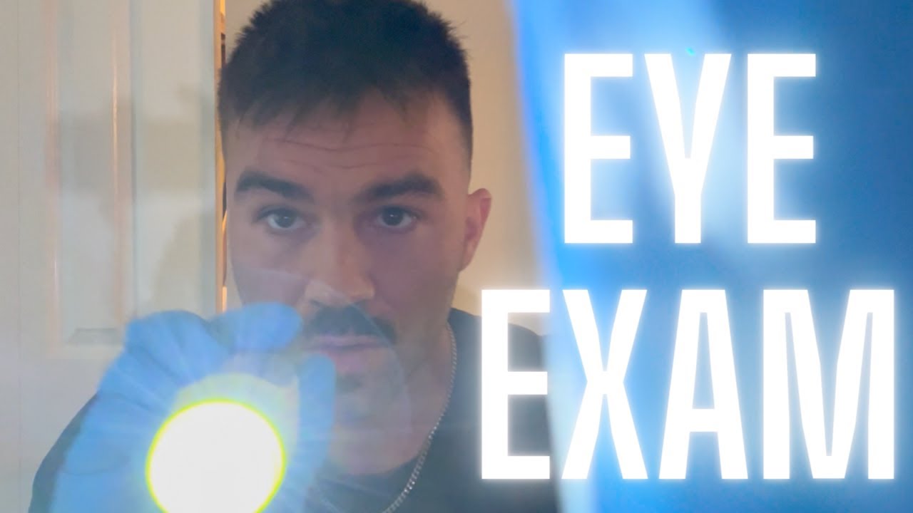 ASMR | Eye Exam & Face Massage