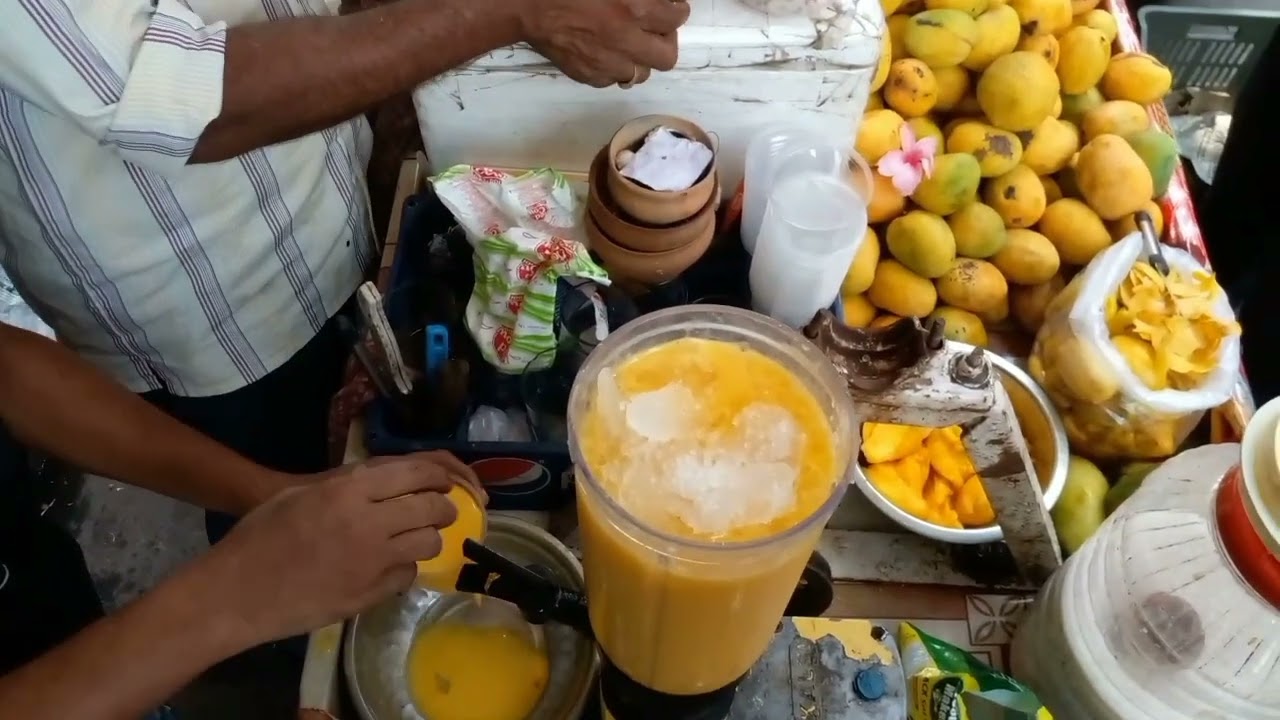 ICe mango dohi lassi /  mango  lassi/summers special  kolkata street food