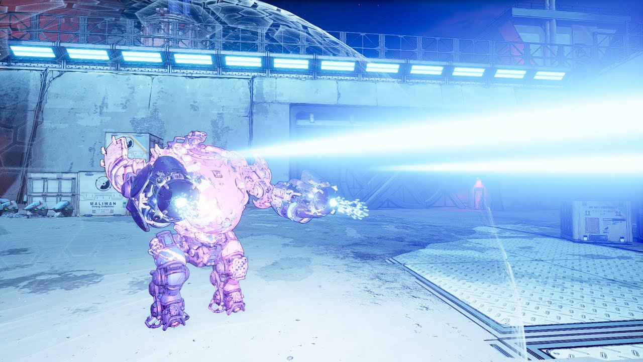 Iron Bear Moze Build Showcase (Chaining Railguns only)