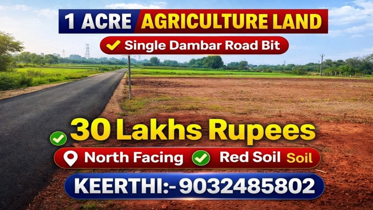 Agriculture Land For Sale || Double BT Road BITS || Excellent  BIT ||  #agriculturelandsforsale