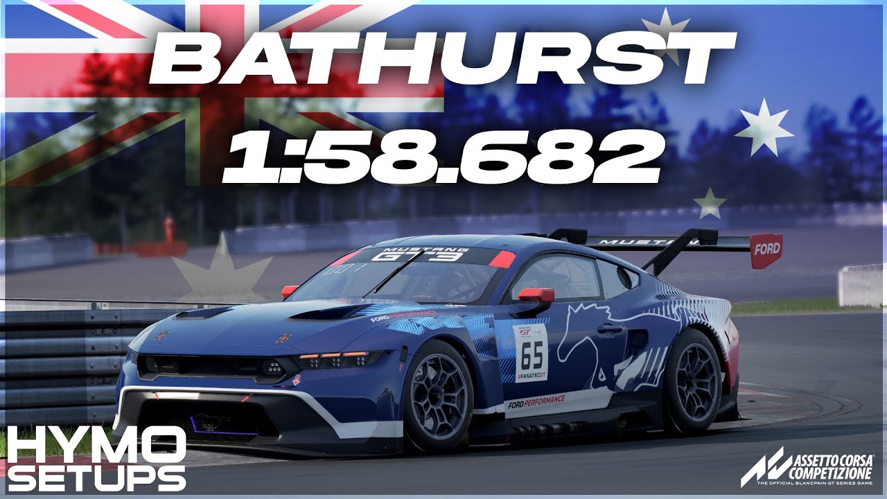 ACC Hotlap | Ford Mustang GT3 @ Bathurst | V1.10.2 | Assetto Corsa Competizone