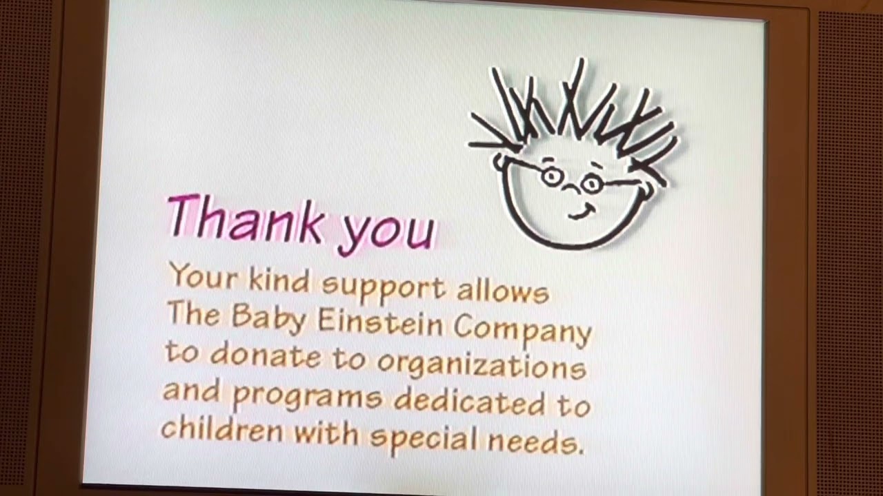 (REUPLOAD) Closing To Baby Mozart Early-2000 VHS