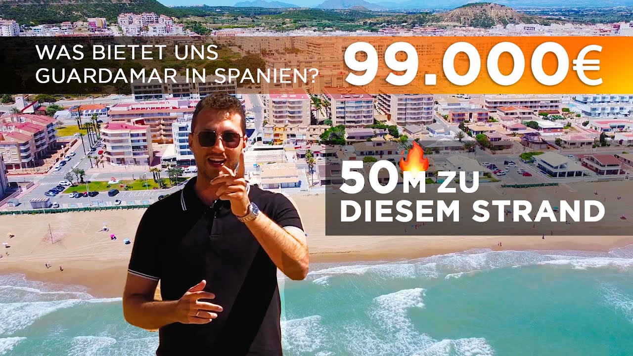 Wohnung am meer 🌴🦜 Ferienwohnung am strand für 99.000€ in Spanien an der Costa Blanca