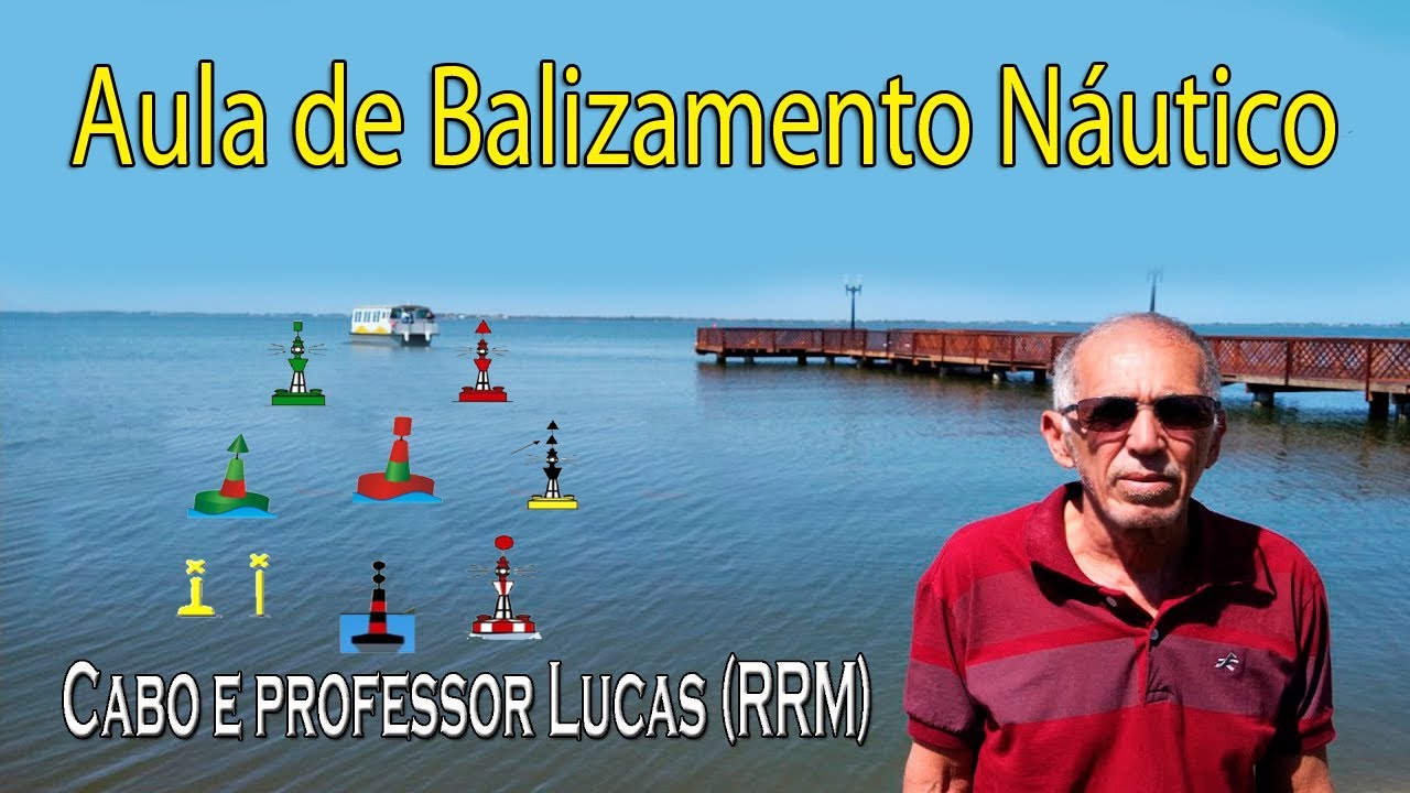 Aula de Balizamento lateral, Preferencial, Perigo Isolado, Águas seguras, Cardinal. #nauticah