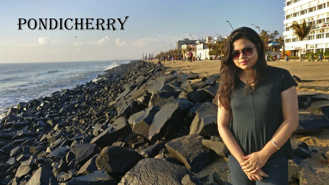Pondicherry Travel Vlog| White Town| Rock Beach| Where to Shop| Top Places to Visit|