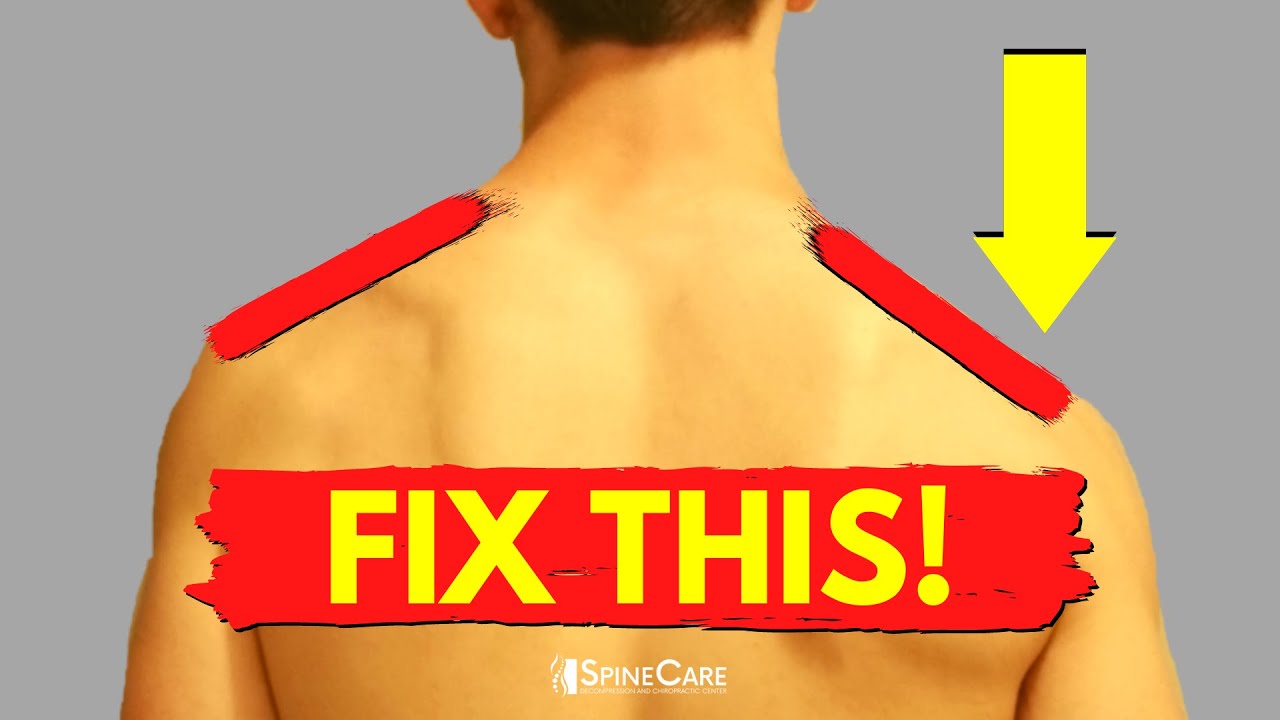How to Fix a Low Shoulder at Home (NO EQUIPMENT!)