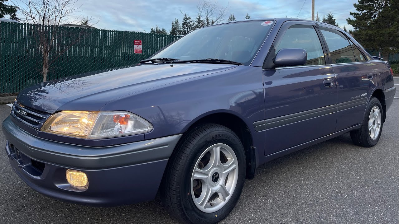 1996 Toyota Carina 4WD M/T5 2.0L 3SFE 50,800ml ST215 RHD-JDM