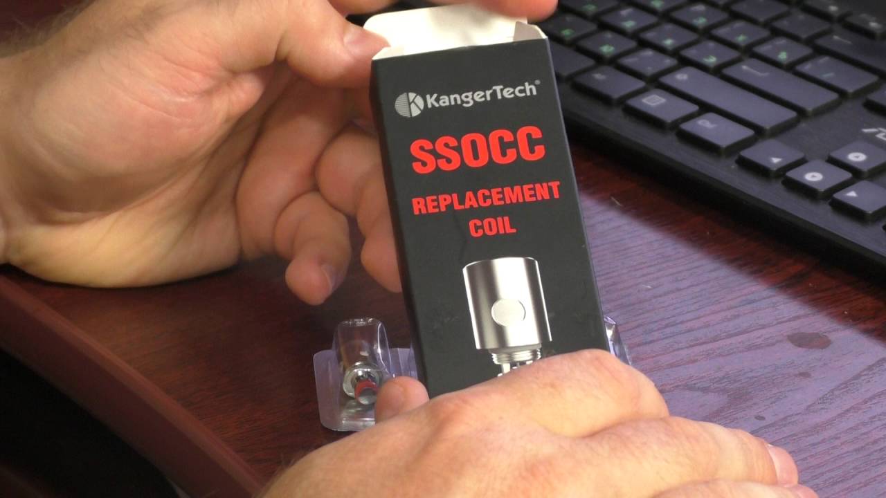 Обзор и распаковка испарителей Original Kanger SSOCC  -  0.5Ohm (SILVER) от магазина GearBest
