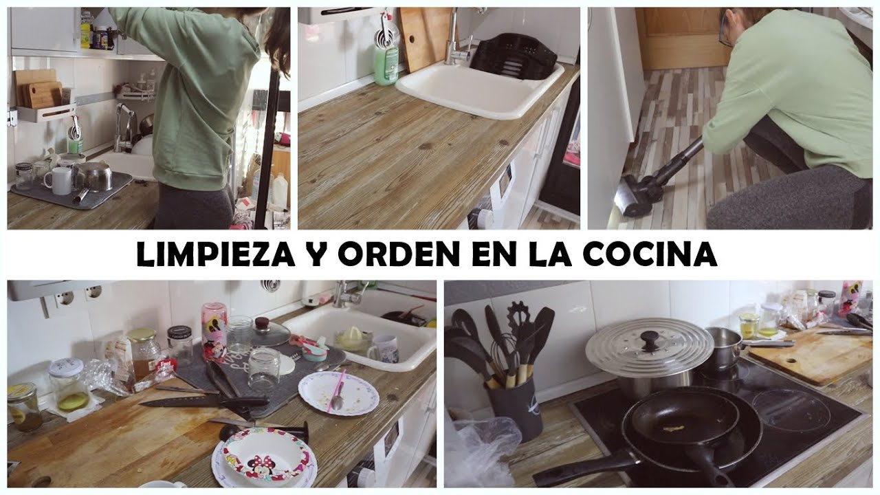 MI COCINA ESTA HECHA UN DESASTRE😟 | LIMPIEZA Y ORDEN 🧽| MOTIVATE 💪🏼