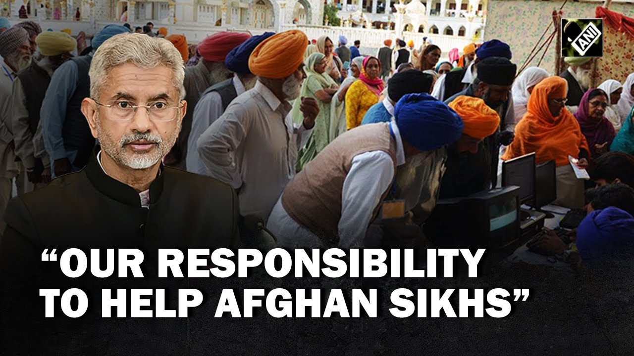 Delhi: EAM S Jaishankar assures help to Afghan Sikh refugees