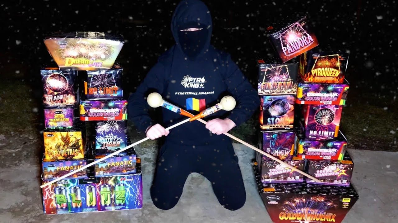 MEGA SHOW DE CRĂCIUN - COMPILAȚIE PETARDE SI ARTIFICII 2024 - 2025 🎆🧨 - COMPILATION POLLENBOLER 💣