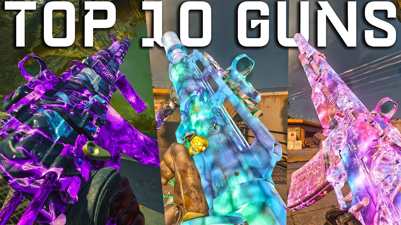 ТОП-10 САМЫХ МОЩНЫХ ОРУЖИЙ В ЗОМБИ-РЕЖИМЕ Black Ops 6