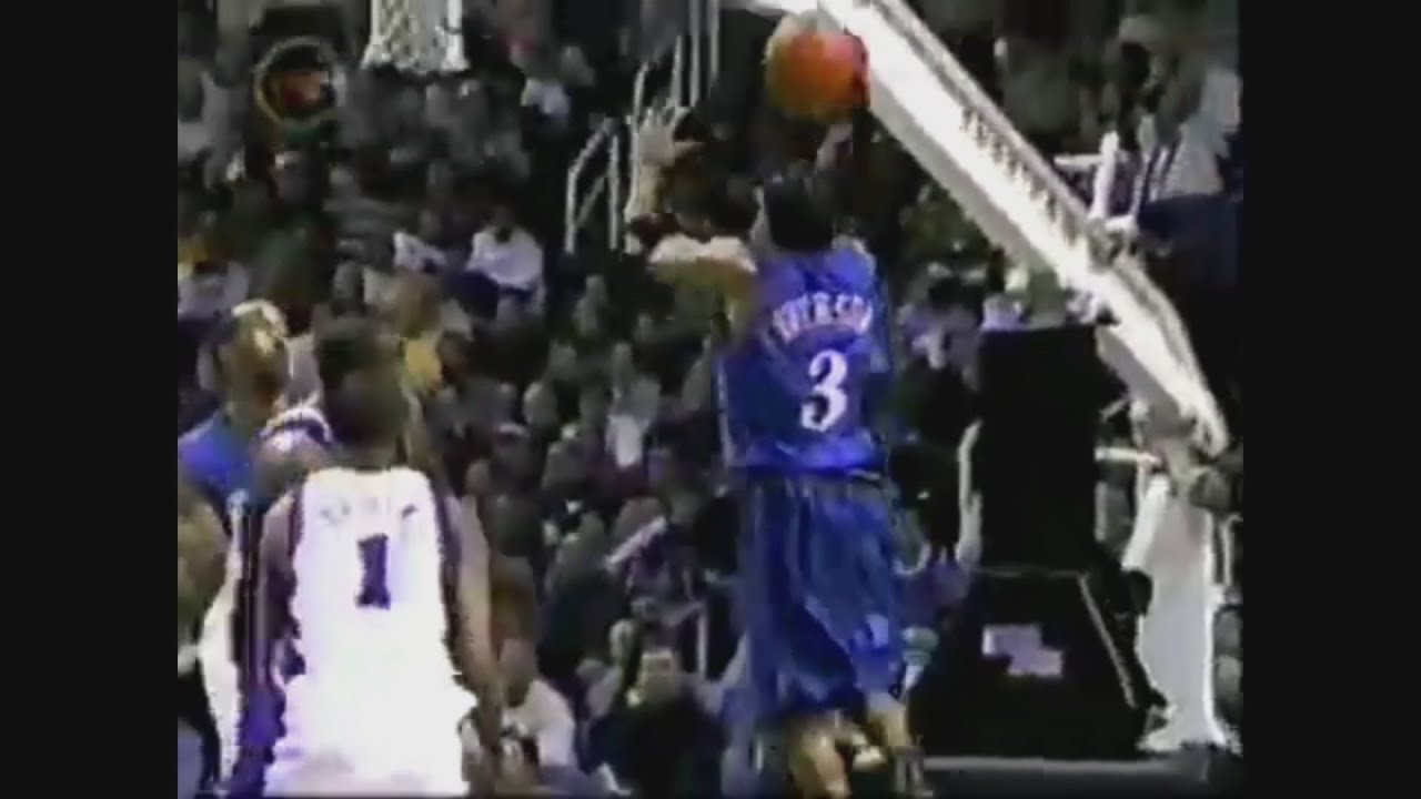 Allen Iverson 12 Points 6 Ast @ Suns, 2002-03.