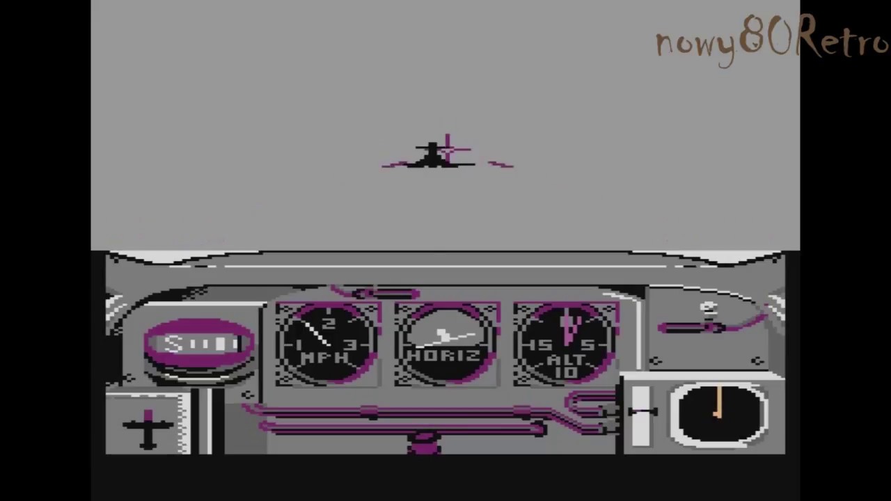 nowy80Retro #10 opis, solucja Atari 800XL Ace of Aces