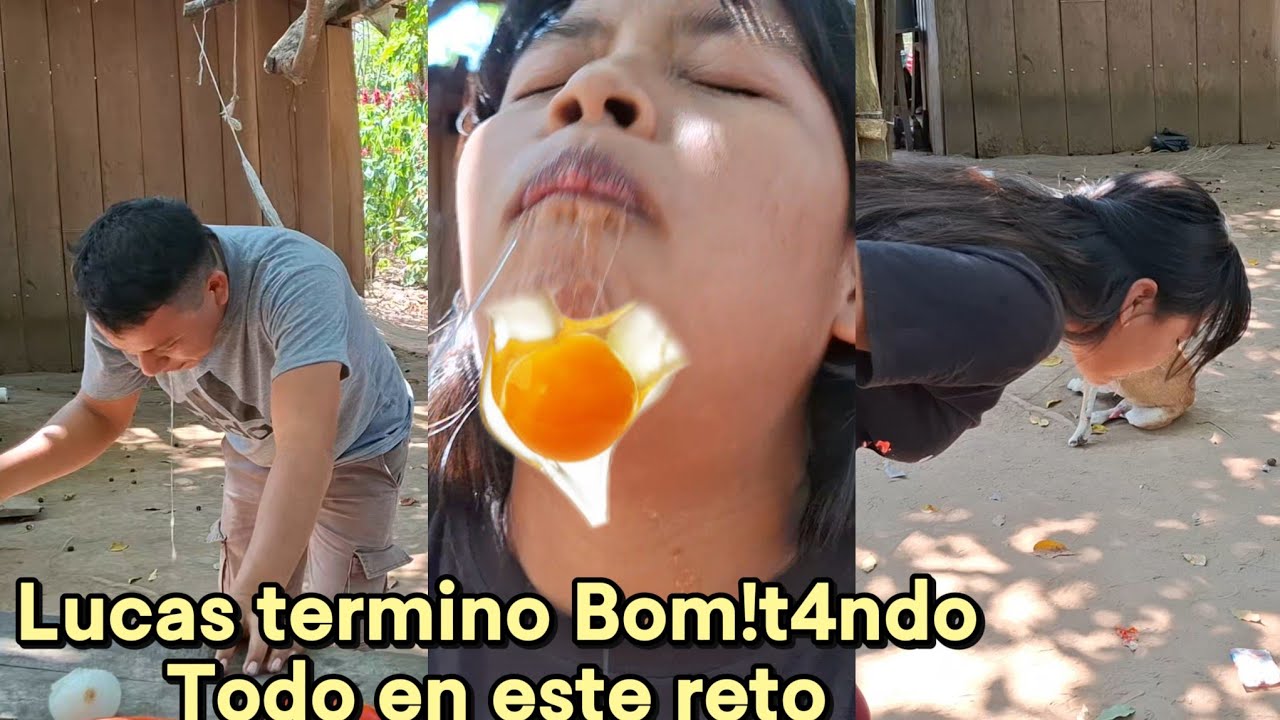 ‼️Elenita Tira Todo los Huevos😱Lucas No awanto este R3to E×tremo😊