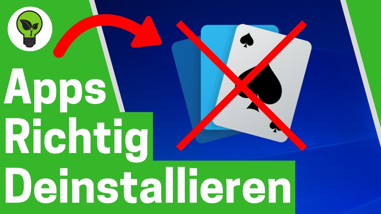 Windows 10 Apps Deinstallieren ✅ ULTIMATIVE ANLEITUNG: Wie Programme L&ouml;schen & Spiele Entfernen???