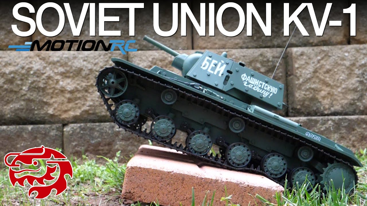 Soviet Union KV-1 - Heng Long TK6.0 RC Tank - Motion RC Overview