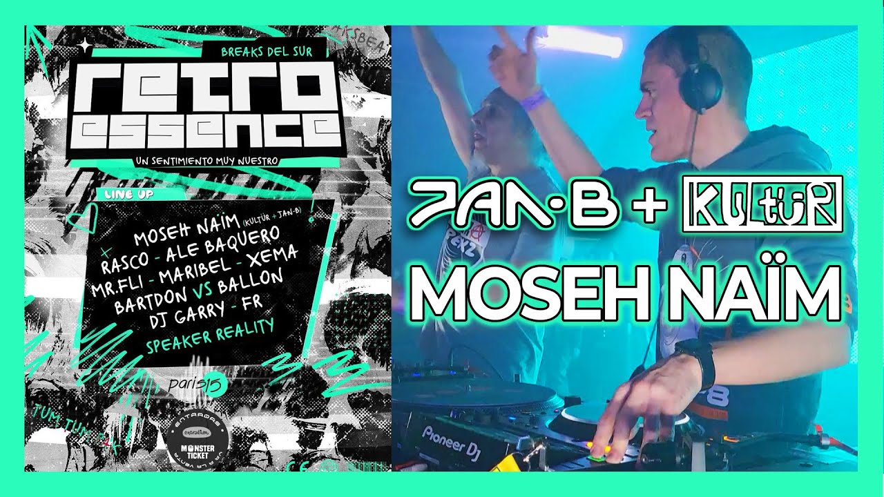💥 Retro Essence 2024 💥 Sesión Moseh NaÏm (Jan-B + Kultur) ::: 20.01.2024 🎧 🔊