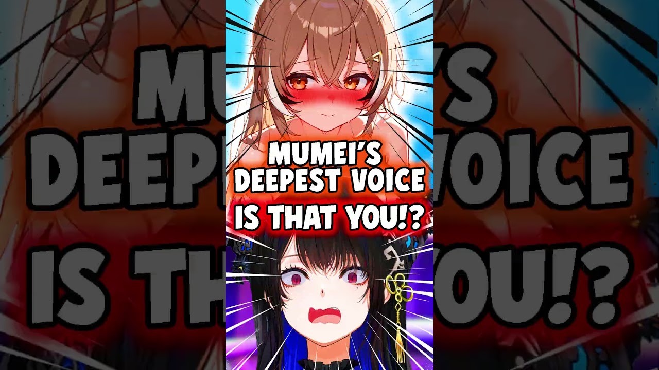 Mumei's Deep Voice Caught Nerissa Off Guard [Hololive Nanashi Mumei] 