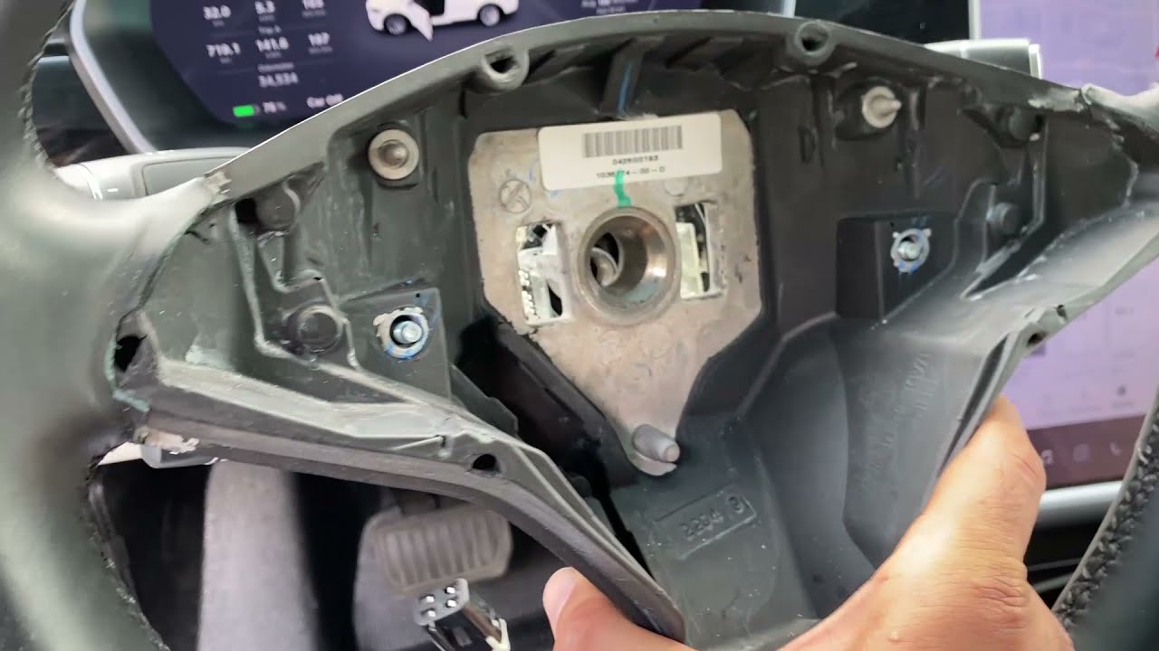 Model X/S  Remove Steering Wheel | Easy