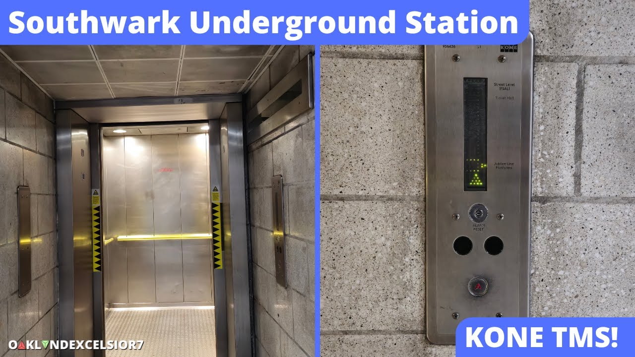 KONE TMS Lift at Southwark Underground Station (Platforms)