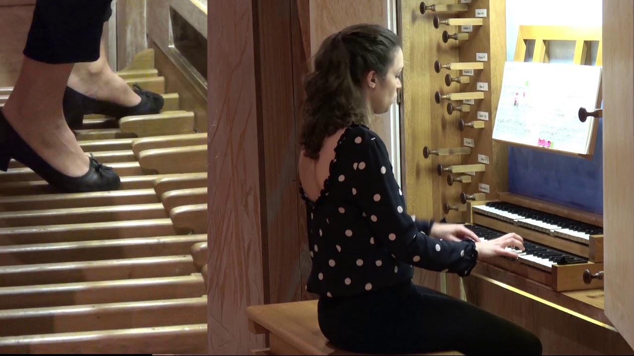 D. Buxtehude Passacaglia d-moll BuxWV 161 - Loriane Llorca, l'orgue Cité de la Musique de Paris