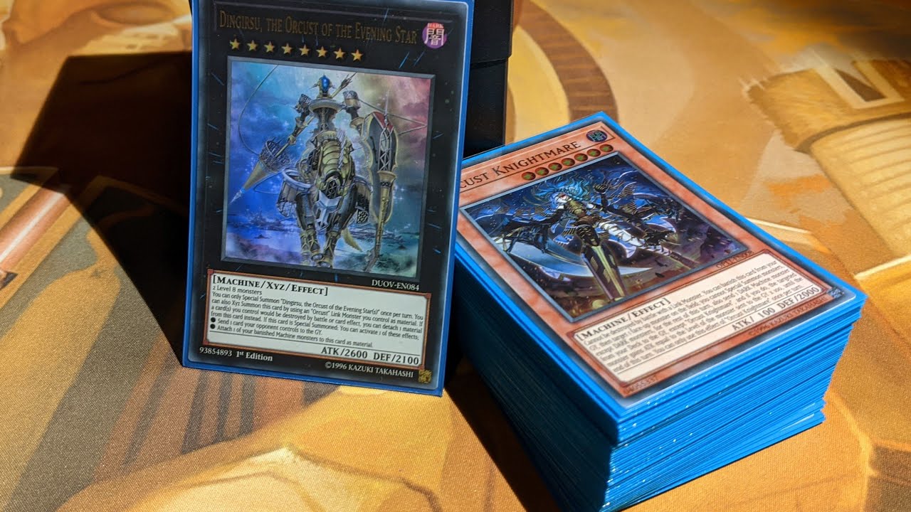 Yu-Gi-Oh Competitive budget deck 2020! How to build Machina-Orcust!