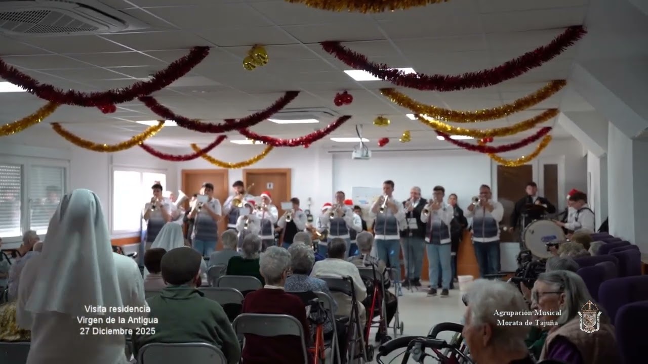 2025-12-27 Visita a las Residencias con Agrupación Musical de Morata de Tajuña