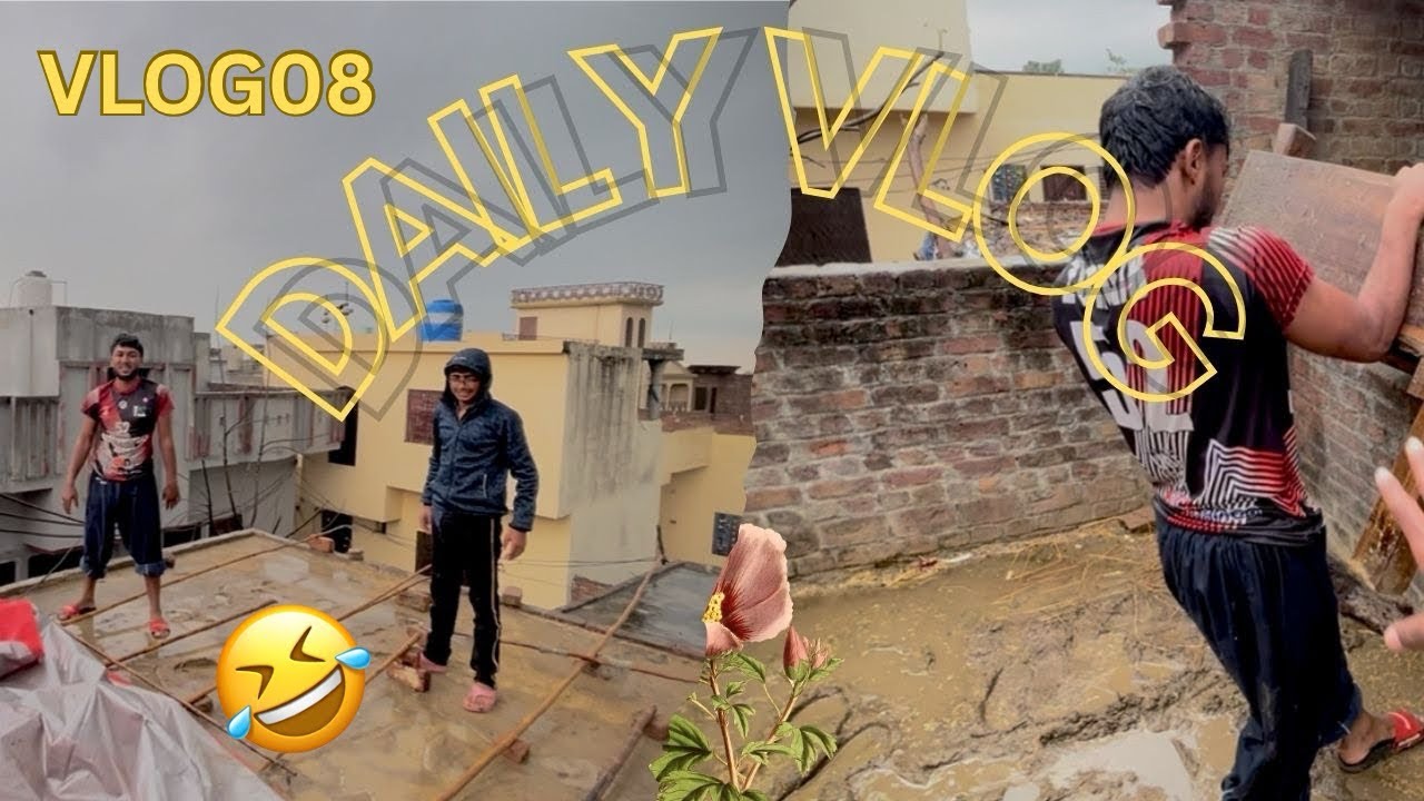 Barish agyi chat sy water leakage shro hogyi ||vlog08||@ZohaibChita 