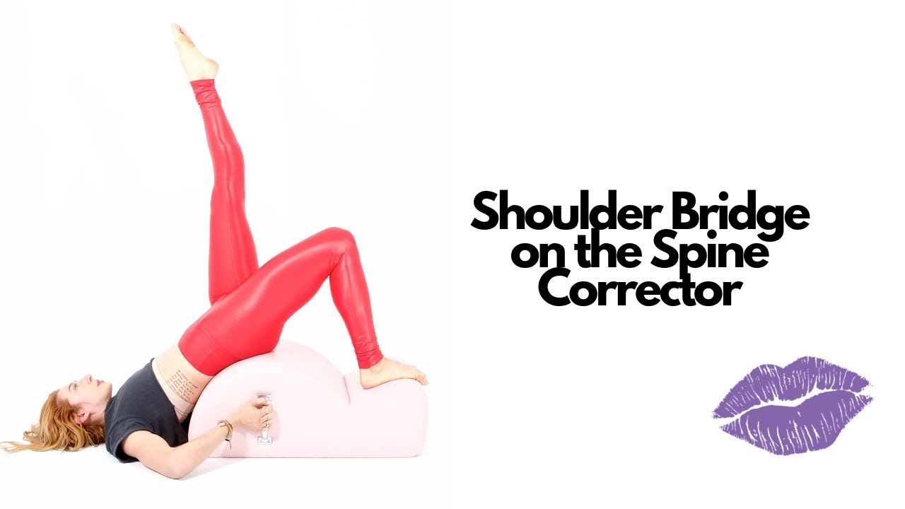 Shoulder Bridge on the Spine Corrector | Online Pilates Classes