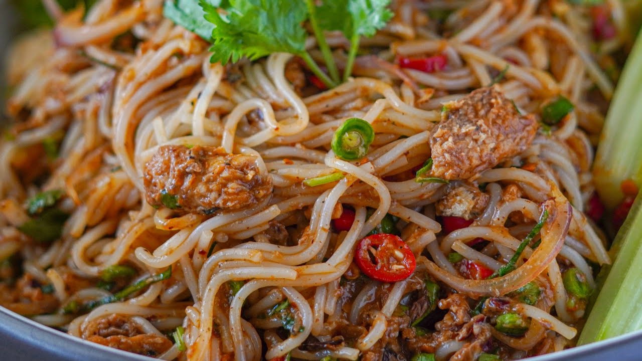 ငါးသေတ္တာမုန့်တီသုပ် အလွယ်ပြုလုပ်နည်း…👩🏻‍🍳🤤🍝