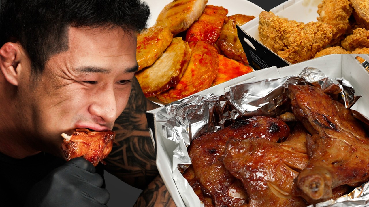 닭 통째로 한마리 뜯었습니다. [BBQ자메이카 통다리 / 황금올리브 / 썸탈꺼닭 / 닭다리살 / 재미어트]