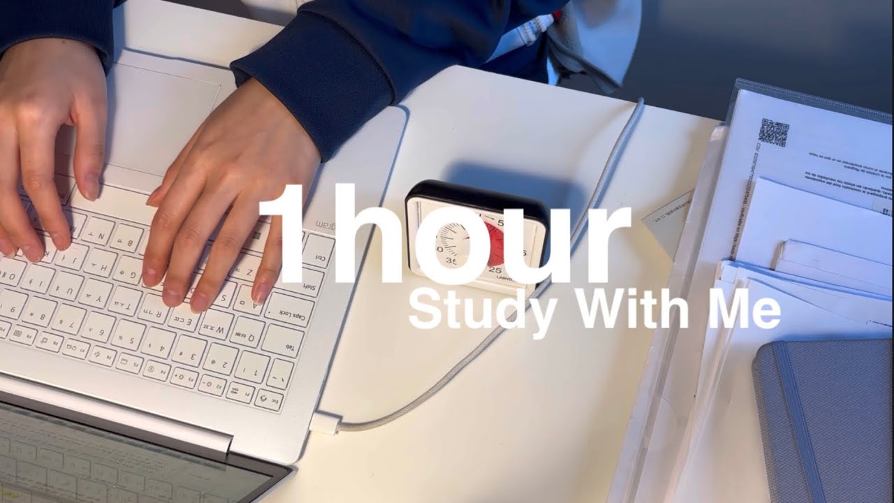 Study with meㅣreal soundsㅣnotebookㅣ재수생이랑 같이 공부해요ㅣno music 