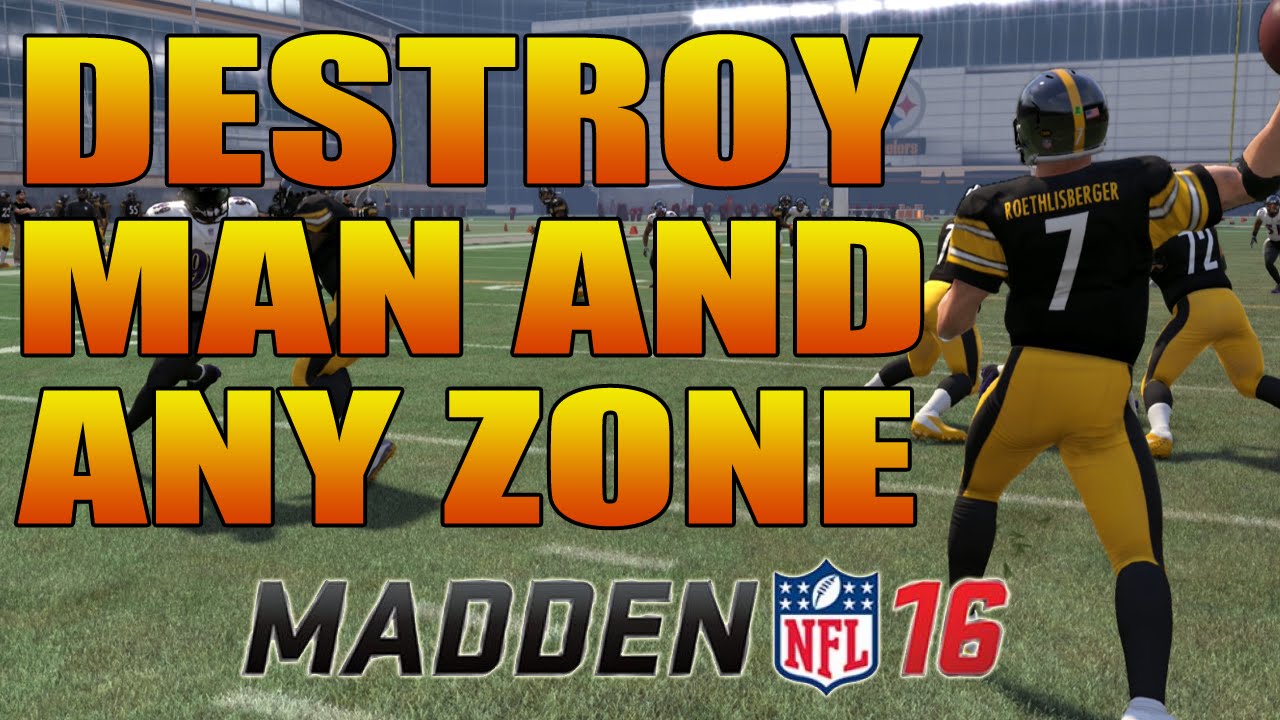 Madden 16 Money Play: How To Beat ANY Defense (Beating Man & Zone Defense) DOMINATE PASSING TIPS