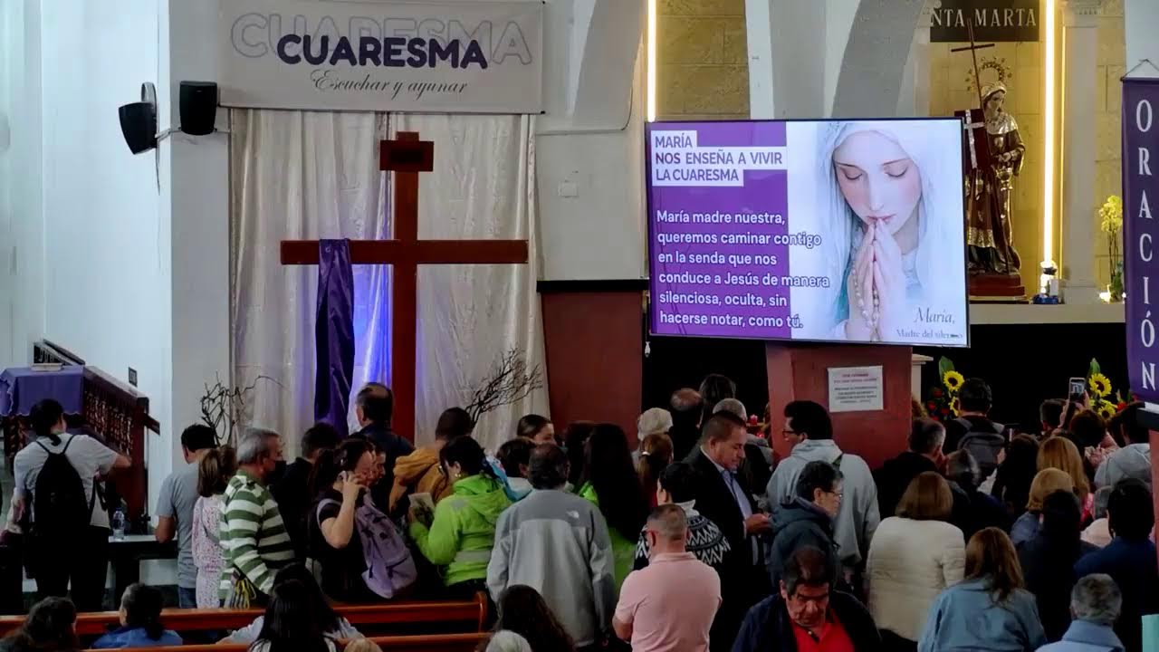 Martes 17 de Marzo 2026, tercero de la novena. Eucaristía 12:00 m