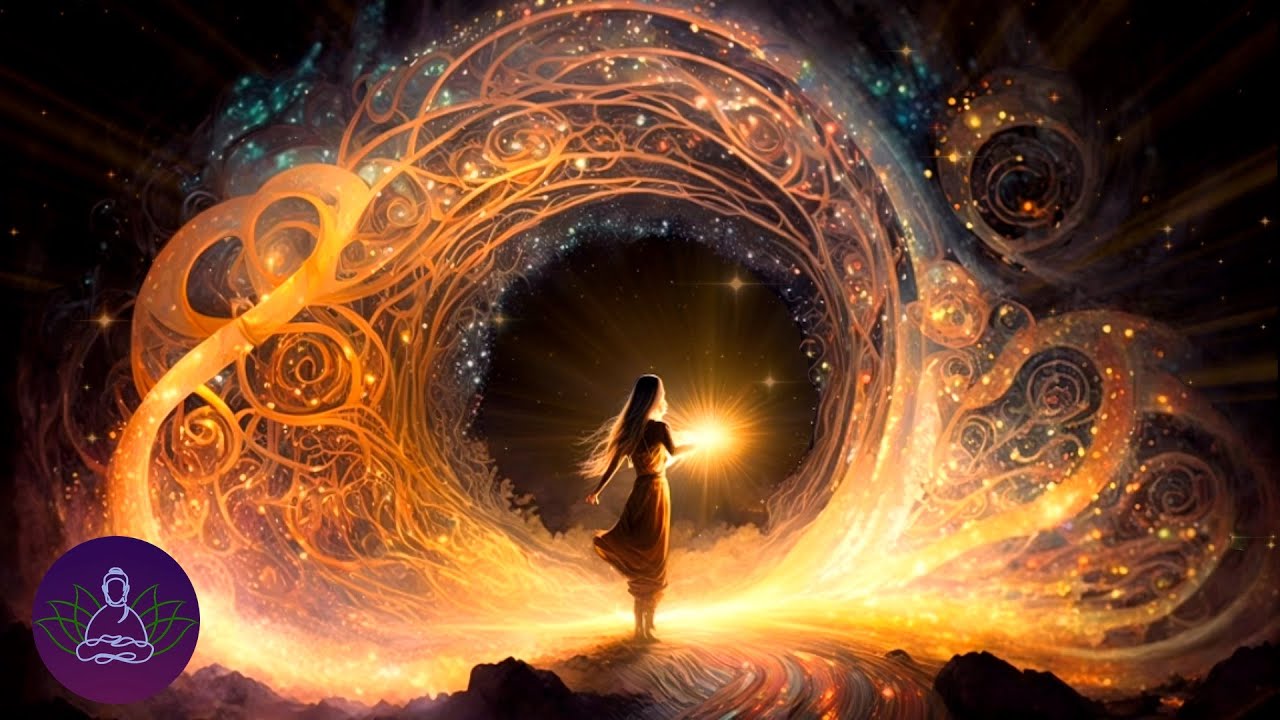 Find Peace While Falling Asleep 🌙 | 528Hz Deep Healing Positive Energy Frequency Meditation Music