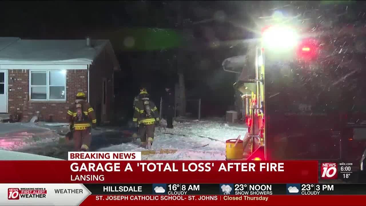 Crews investigate what sparked Lansing house fire Thursday morning