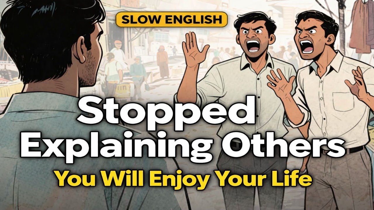 The Day He Stopped Explaining Himself | Learn English With Story | MindShift Tales