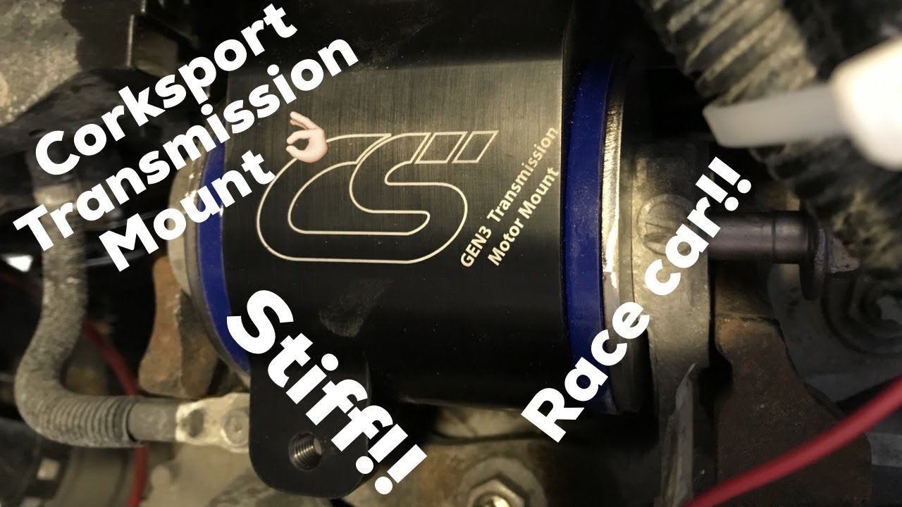 corksport Transmission mount Install !