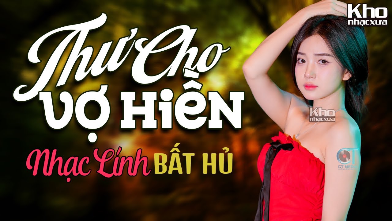 Thư Cho Vợ Hiền - Công Tuấn | Nhạc Lính Xưa Thời Chiến 1975 Không Quảng Cáo