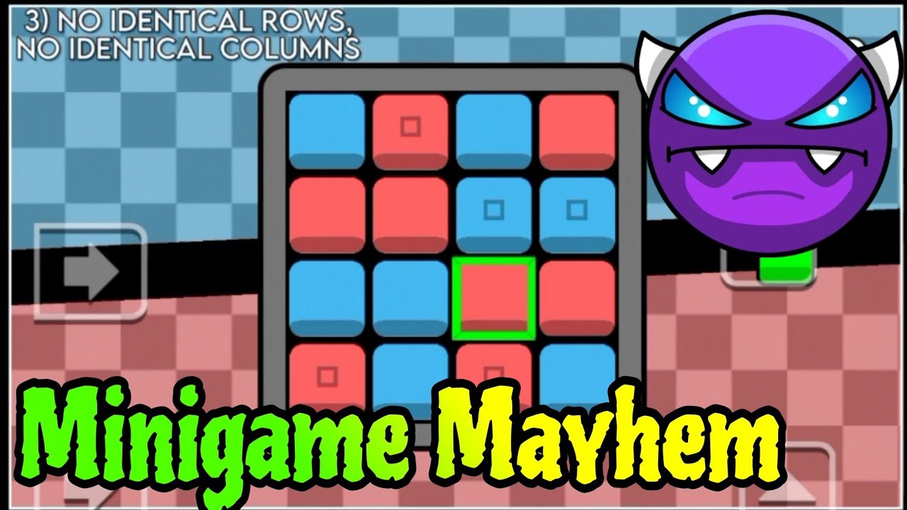 Minigame Mayhem by GabeLucario 100% (Platformer Easy Demon) - Geometry Dash 2.2